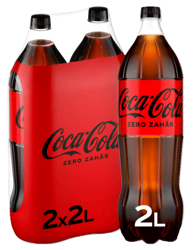 Coca-Cola Zero Bautura racoritoare carbogazoasa 2x2l pet