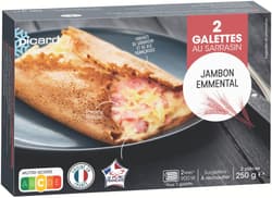Picard Clatite din hrisca cu sunca si branza Emmental, 2 buc
