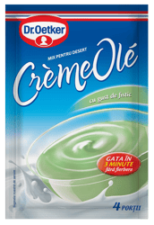 Dr. Oetker Creme Ole Mix pentru desert cu gust de fistic