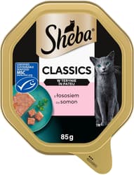 Sheba Hrana umeda pentru pisici, pateu somon