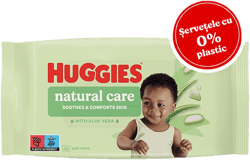 Huggies BW Natural Care Zero Plastic Servetele umede