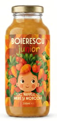 Boierescu Artizan Junior Suc natural de mere cu morcovi