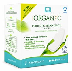 Organyc SuperFlow Absorbante intime din bumbac organic