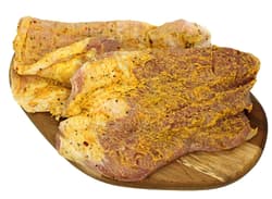 CARNE SI SARE Purcel rasfatat in mustar si bere