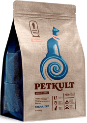 Petkult Cat Adult Care Hrana uscata pentru pisici sterilizate, gust de somon