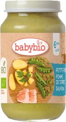 Babybio ECO Piure de legume si somon