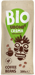 Ubomi ECO Crema Cafea boabe 100% Arabica