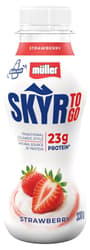 Muller Skyr to go, capsuni