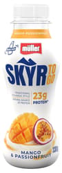 Muller Skyr to go mango si fructul pasiunii