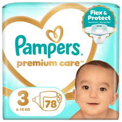 Pampers Premium Care Jumbo Pack Diapers size 3, 6-10kg