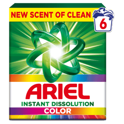Ariel Color Powder Detergent, 6 washes