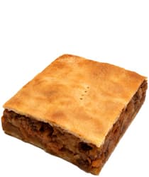 Nasul Rosu, Apple and Raisin Pie with Shortcrust Pastry