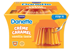 Danette Crema de zahar ars cu aroma de vanilie