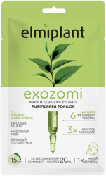 Elmiplant Masca servetel cu ser concentrat, pentru purificarea porilor, cu exozomi