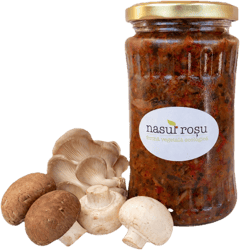 Nasul Rosu Pleurotus mushroom zacusca