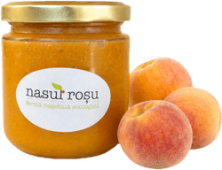 Nasul Rosu Peach jam with no added sugar