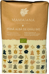 Mamaiana ECO Faina alba de grau tip 550