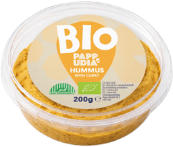Pappudia ECO Hummus cu aroma de curry