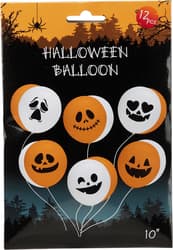 Set Halloween 12 baloane