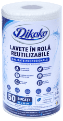 Dikoko Lavete rola reutilizabile, 50 bucati /rola