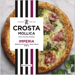 Crosta Mollica Pizza Imperia cu prosciutto cotto si pesto