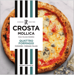 Crosta Mollica Pizza Quattro Formaggi