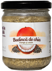 Iezeres x Mura In Gura Budinca de chia cu mango si cocos