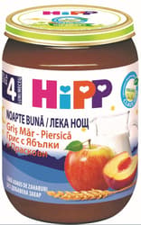 Hipp Gris cu mar si piersica