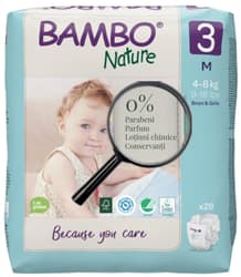 Bambo Nature ECO Scutece marimea 3, 4-8 kg