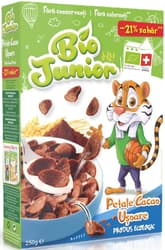 Bio Junior ECO Cereale petale cacao usoare -21% zahar