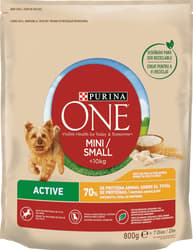 Purina One Mini Activ Hrana uscata caini cu pui si orez