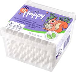 Happy Betisoare igienice pentru copii 56+8 buc