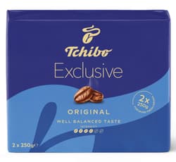Tchibo Exclusive Cafea prajita si macinata duopack