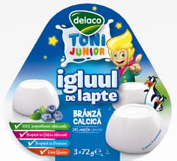 Delaco Junior Igluul de lapte (branza alba)