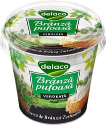 Delaco Branza pufoasa verdeata