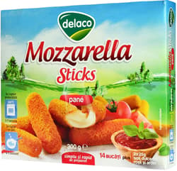Delaco Mozzarella sticks pane
