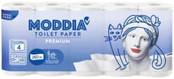 Moddia Hartie igienica 4 straturi, 10 role