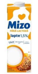 MIZO Lapte UHT fara lactoza 1.5%