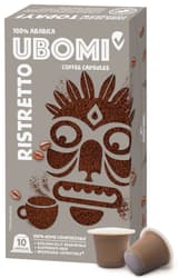 Ubomi Ristretto 100% Arabica RFA Capsule compatibile Nespresso