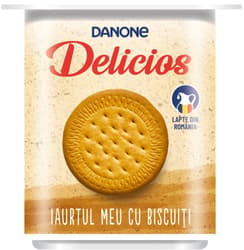 Danone Delicios Biscuit Yogurt