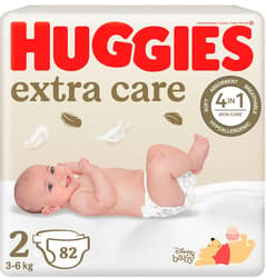 Scutece Huggies Extra Care Mega marimea 2, 3-6 kg