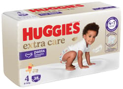 Huggies Scutece chilotel Extra Care Pants Mega marimea 4 (9-14 kg)