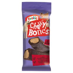 Frolic Chewy Bones Recompense pentru caini adulti, cu vita 2x70g