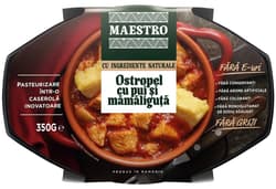 Maestro Ostropel cu pui si mamaliguta