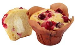 Briosa cu crema de branza si merisoare