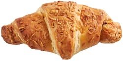 Croissant with Butter and Ham sprinkled with Cheese