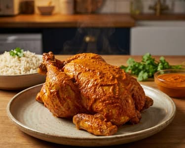 Indian Chicken with Yogurt and Curry