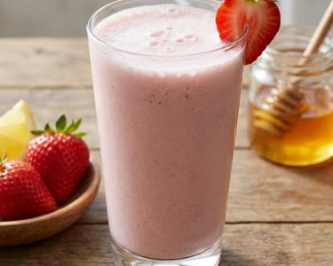 Lassi cu căpșuni