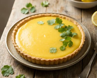 Lemon and Coriander Tart
