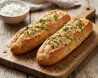 Baghete cu usturoi low carb (fără gluten)